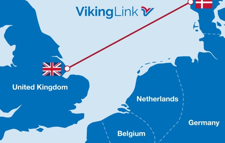 With the wind power record excitement I almost missed that Viking Link was tested at full power yesterday and today.

The 765 km, 525,000 V, 1.4 GW power link from England to Denmark is the longest such link in the world