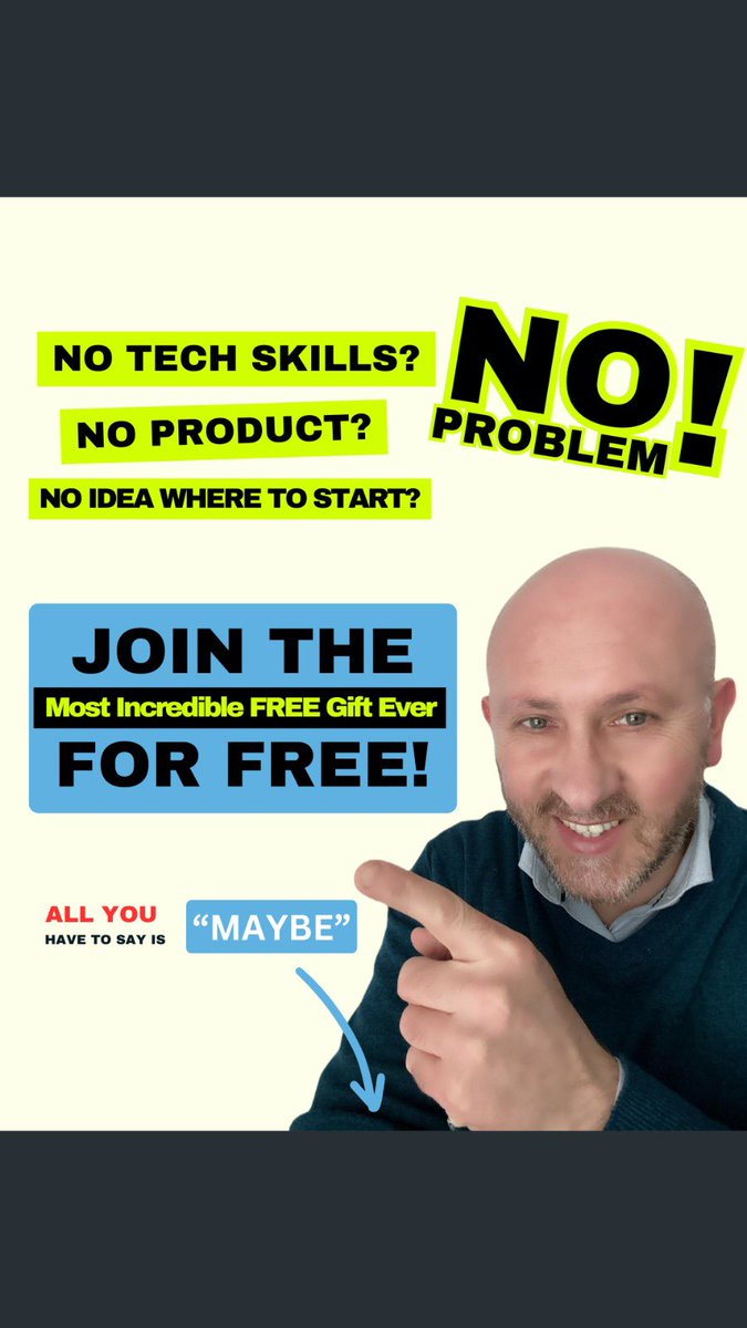 MichouxFred's tweet photo. ⚠️BREAKING NEWS:⚠️  
Get a 14-Day FREE Trial 
Just For Saying ‘Maybe’ 
Get  My Most Incredible FREE Gift Ever! 
 We’ll walk you through step-by-step on how To Create An Online Business!  
⏰But hurry! Seats are filling up fast.
Save your seat here, Comment “FREE”👇 https://t.co/2ODnhnmGtR