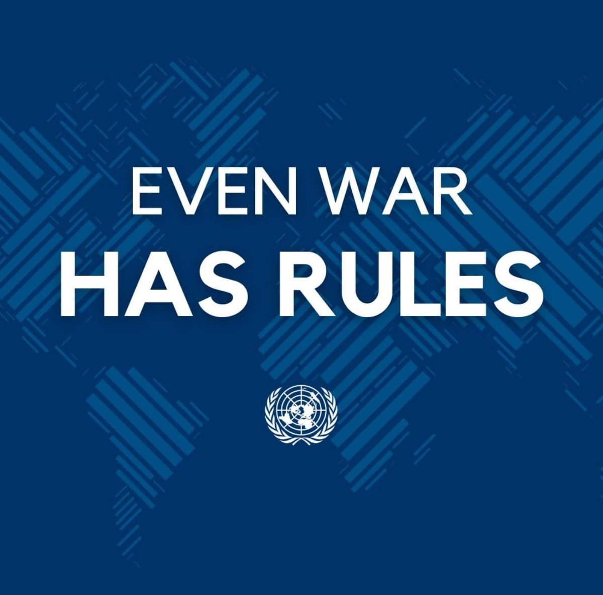 Kind reminder for all countries in conflict. #NotATarget #ProtectCivilians #Proportionality
