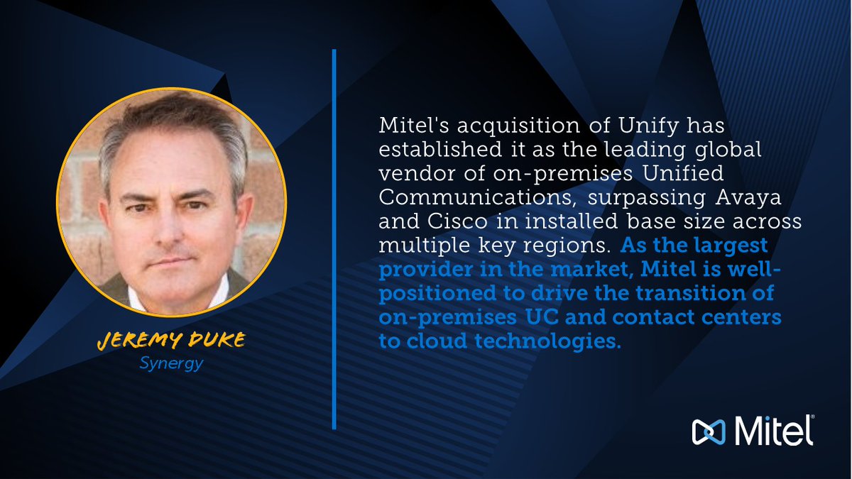 Mitel's tweet image. We’re gearing up for a promising 2024. 🚀 Read all about it! bit.ly/48tW1lQ

#Mitel leveraged our global #BusinessCommunications leader position with the strategic #Unify acquisition, industry accolades, and strengthened leadership in 2023.