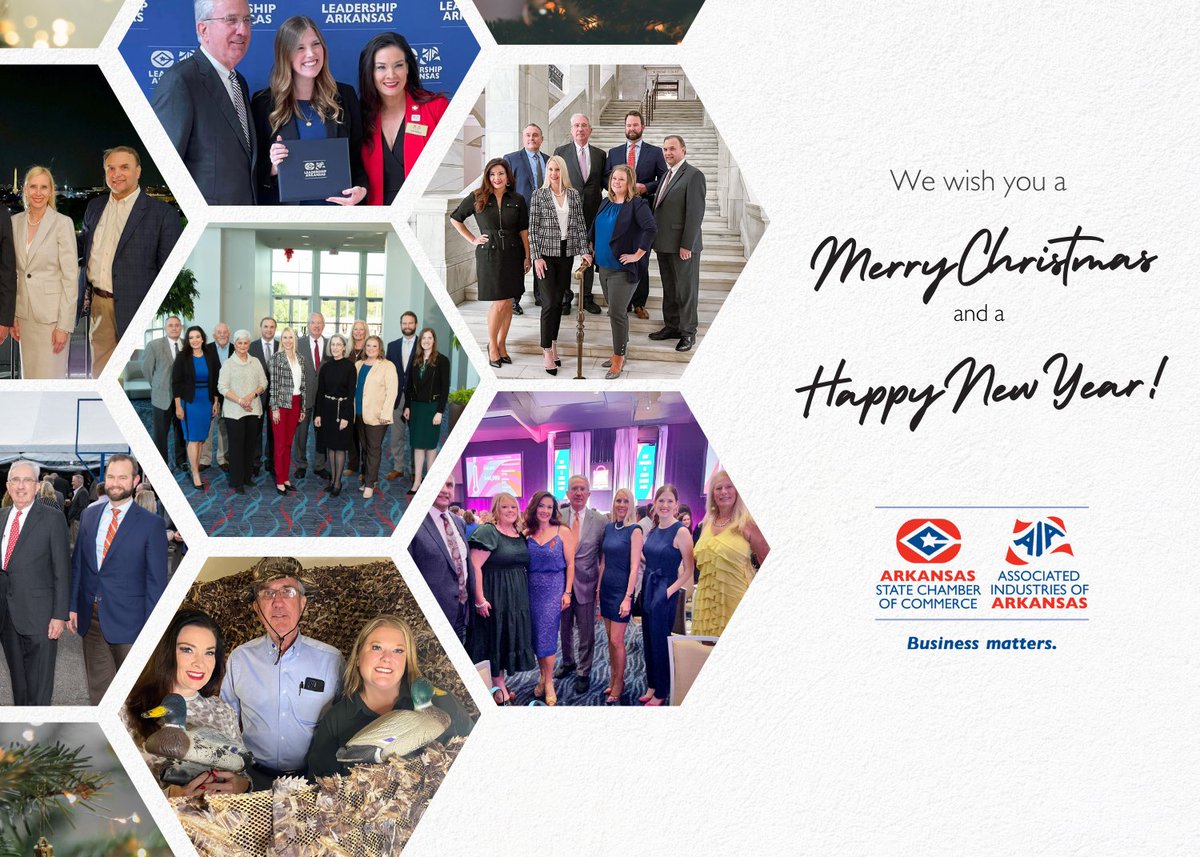 Happy holidays from the State Chamber/AIA! Thank you for a wonderful year.