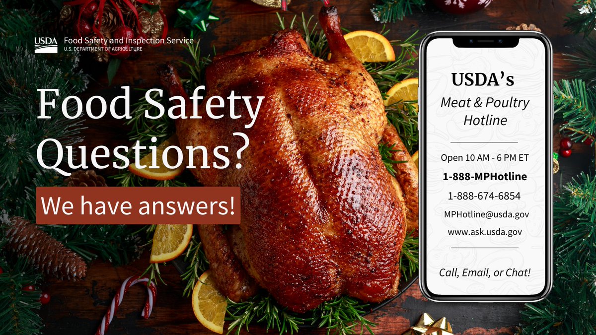 USDA's Meat and Poultry Hotline Keeps You “Food Safe” in the Summer!