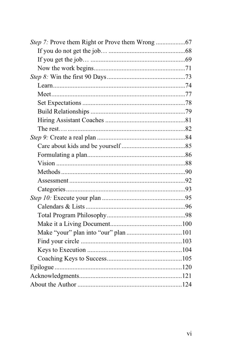 **Giveaway**
Today's giveaway is a copy of my book, "The Guide to a Head Coaching Job." 10 steps to help you attain and retain a head job.
To enter, just be following &amp; RT/like this post.  Draw 1 winner Tuesday.  
Click here to get it now on Amazon: a.co/d/cnkIqCP