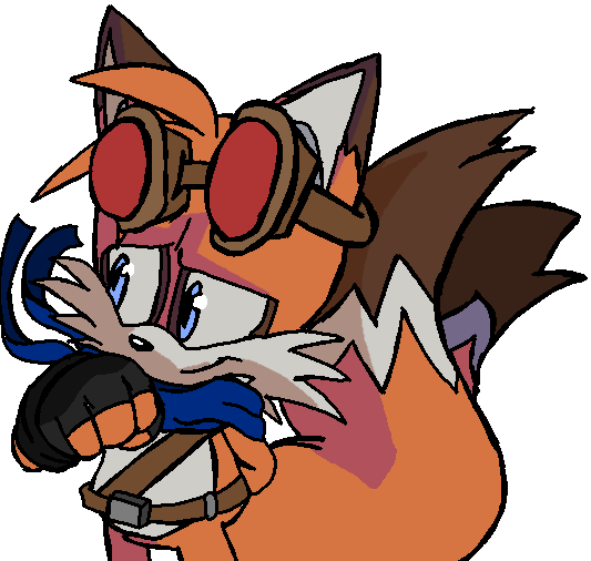 [ Tails raised an eyebrow and curiously
asked. ]

“  What might that be ?  ”