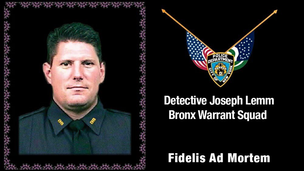 Eight years ago we lost Detective Joe Lemm who was assigned to Bronx Warrant Squad, while he was deployed in Afghanistan fighting with the Air Force National Guard. We never forget our lost hero’s, and Joe’s memory is always in our heart.