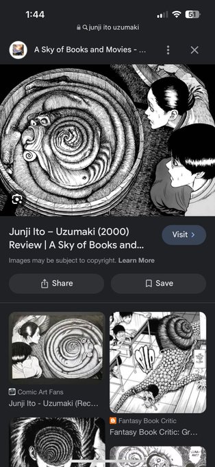 Junji ito reference in JJK I knew it https://t.co/R7zigBlDde<a href="/tag/newprofilepic"class="tags"><span>#newprofilepic</span></a>