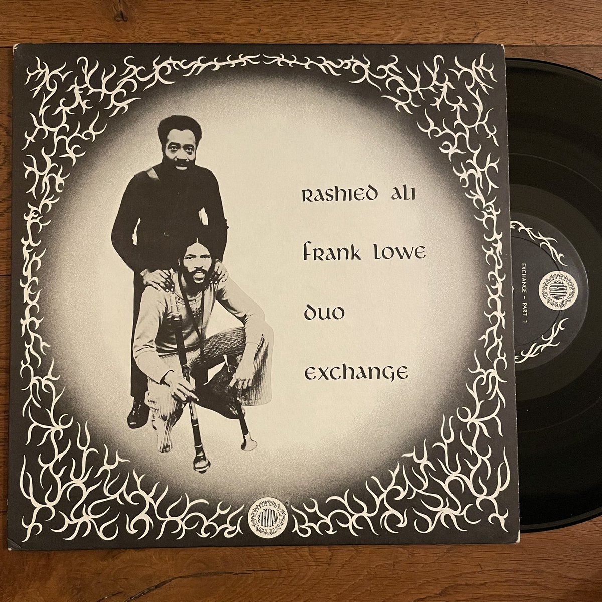 #NowPlaying Rashied Ali / Frank Lowe - Duo Exchange (Survival Records, US 1973). The inaugural release of Rashied Ali's Survival Records. Pure 🔥