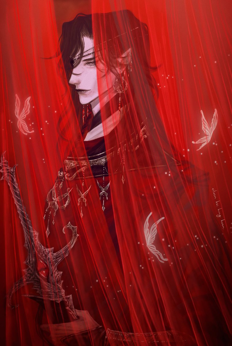 「Hua Cheng #TGCF 」|Eileen Kai Hing Kwan 🦇のイラスト