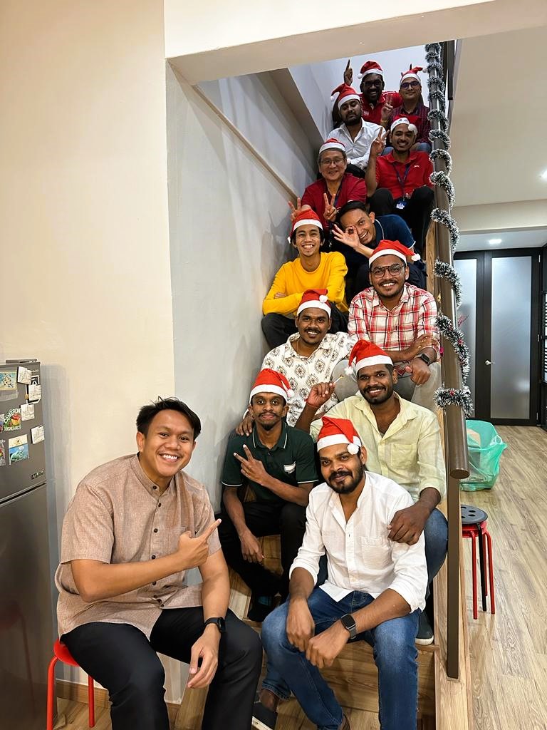 Our Christmas and New Year Party at RM Applications Sdn Bhd– a festive gathering filled with unity and cheer.