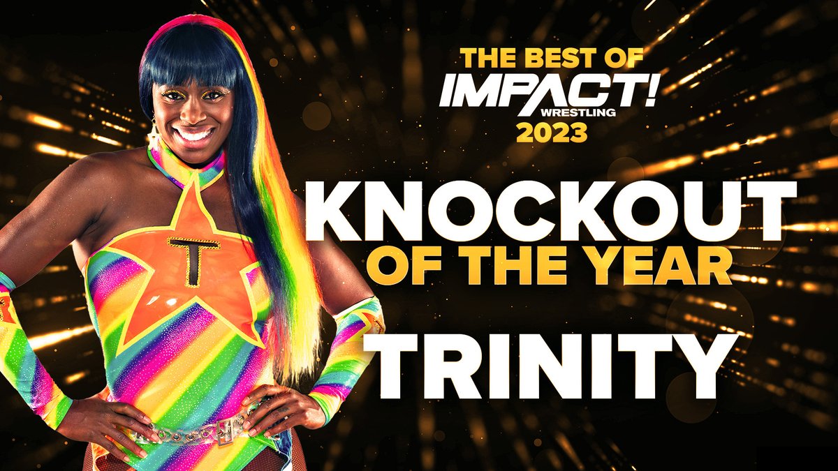 ThisIsTNA's tweet image. BREAKING: @TheTrinity_Fatu is Knockout Of The Year! 

#IMPACTonAXSTV