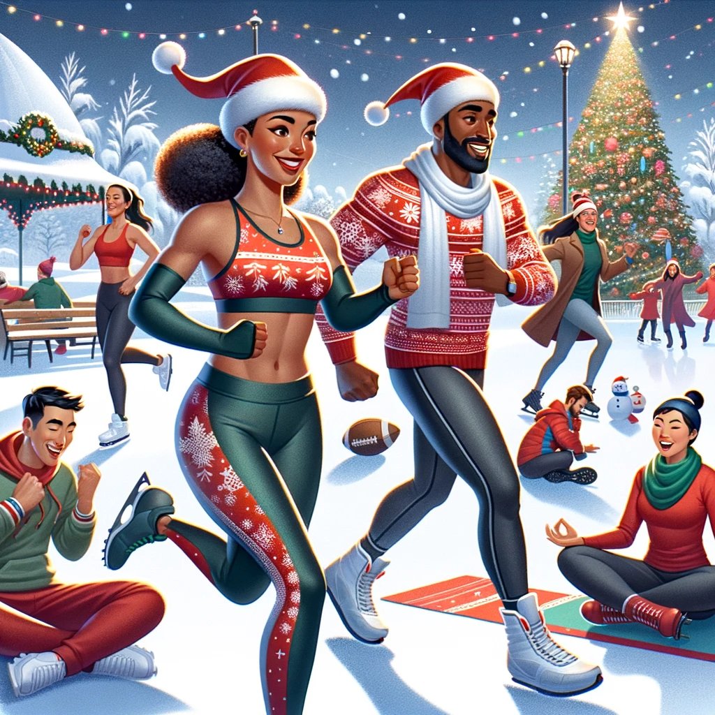 Sleighing the holiday indulgence by staying active and fit this Christmas season! 🎄💪 Embrace the joy of movement and make every step a festive celebration. #ActiveHolidays #Fitmas #HealthyTraditions #ChristmasWorkout #FestiveFitness #SweatTheSeason #MoveAndGroove