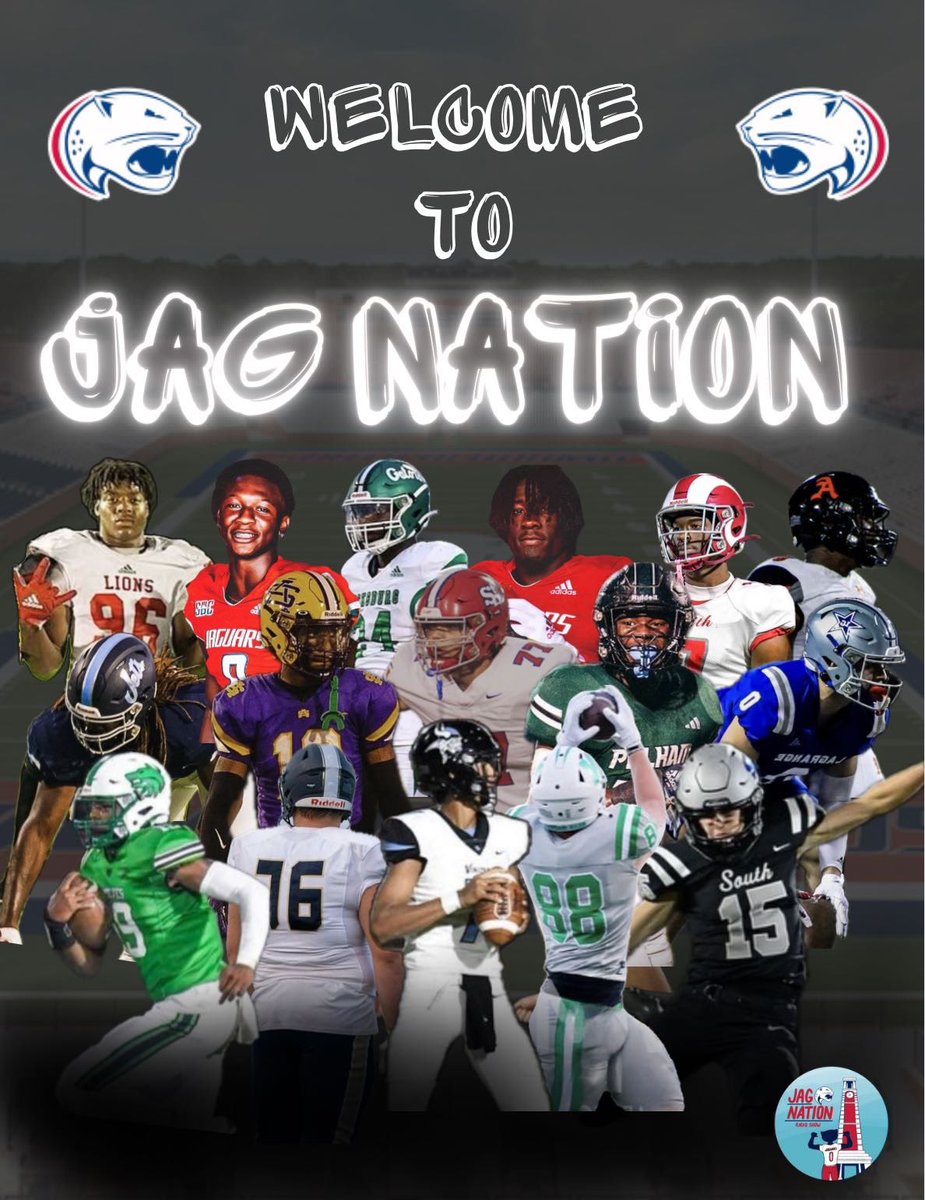 South Alabama <a href="/SouthAlabamaFB/">South Alabama Football 🏈</a> with 16 new signees on Early Signing Day. Welcome to Jag Nation!!!!