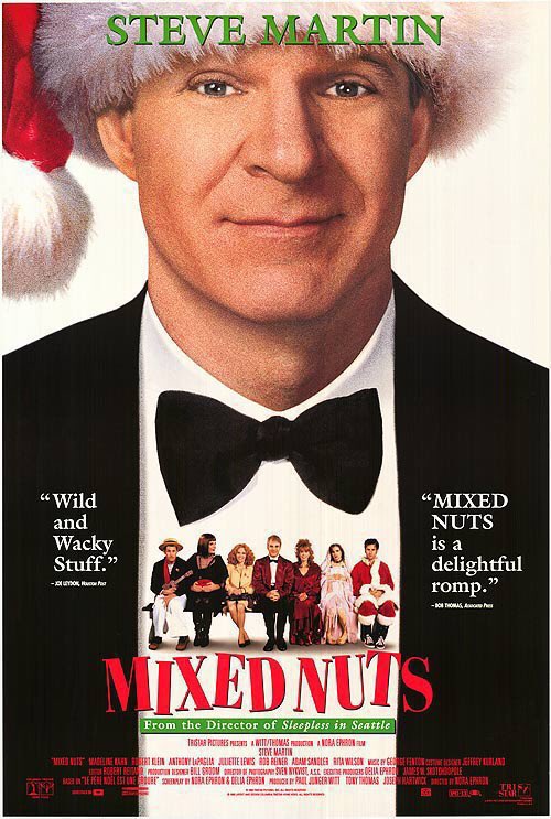 🎬MOVIE HISTORY: 29 years ago today December 21, 1994 the movie ‘Mixed Nuts’ opened in theaters!

#SteveMartin #MadelineKahn #RobertKlein @anthonylapaglia #JulietteLewis @robreiner #AdamSandler #LievSchreiber #GarryShandling #RitaWilson #ParkerPosey @jonstewart @MsJoelyFisher