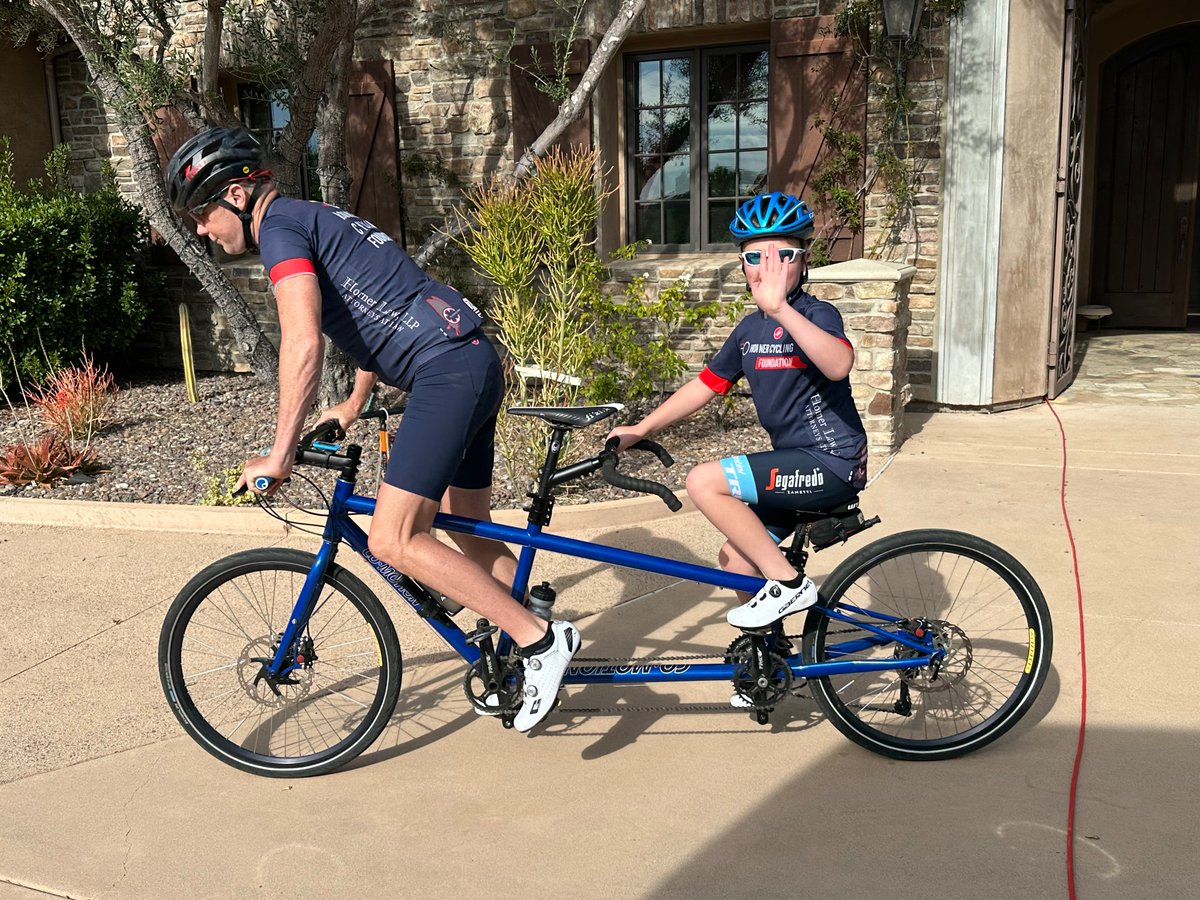 Family time for the holidays - enjoying the sun and great riding in San Diego. <a href="/HornerCycling/">Horner Foundation</a> <a href="/CastelliCycling/">Castelli Cycling</a> <a href="/gaernecycling/">Gaerne Cycling</a>