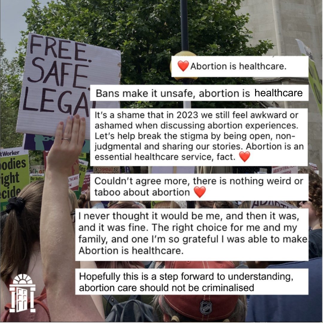 Huge thanks to our pro-choice community for smashing abortion stigma and empowering others to make informed choices. As we dive into the new year, let's keep the conversation going. Share your supportive words below and help create a space of understanding and compassion. 💙