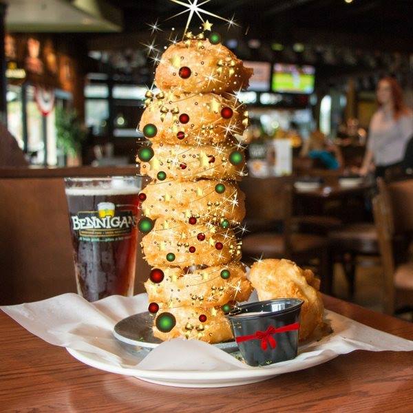 BennigansMtP's tweet photo. Time for a Tower O' Holiday Cheer! 🎄

#onionrings #holidayfeast #meetmtp #Bennigans https://t.co/BKKxO5LwHS