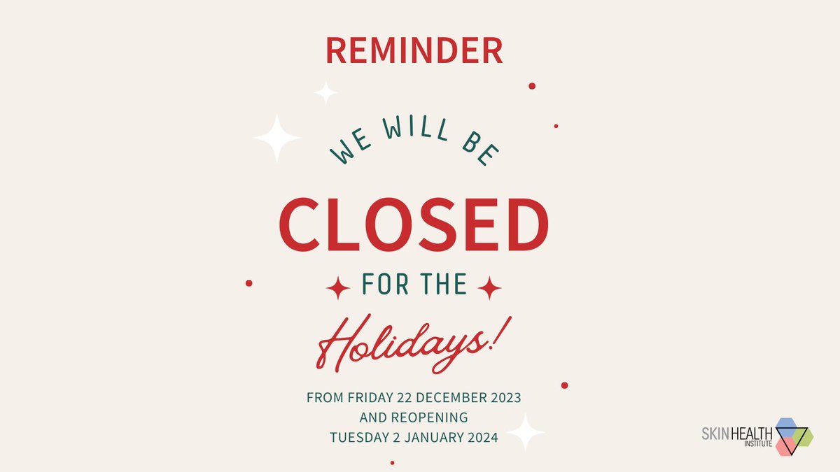 Skin Health Institute tweet media