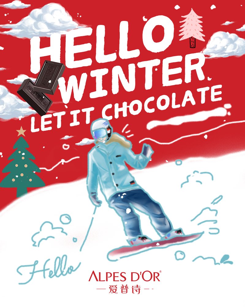 Let is snow? Let it chocolate!