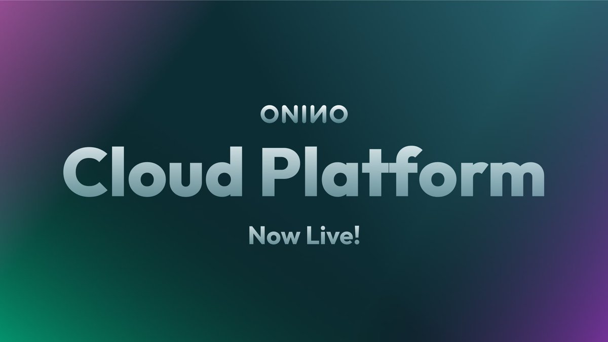 🌐 Introducing the ONINO Cloud Platform! A new era of accessible blockchain solutions begins today. Designed for enthusiasts and beginners alike, this platform marks a significant step in making blockchain technology easy and accessible for all.

#ONINOCloud #BlockchainInnovation