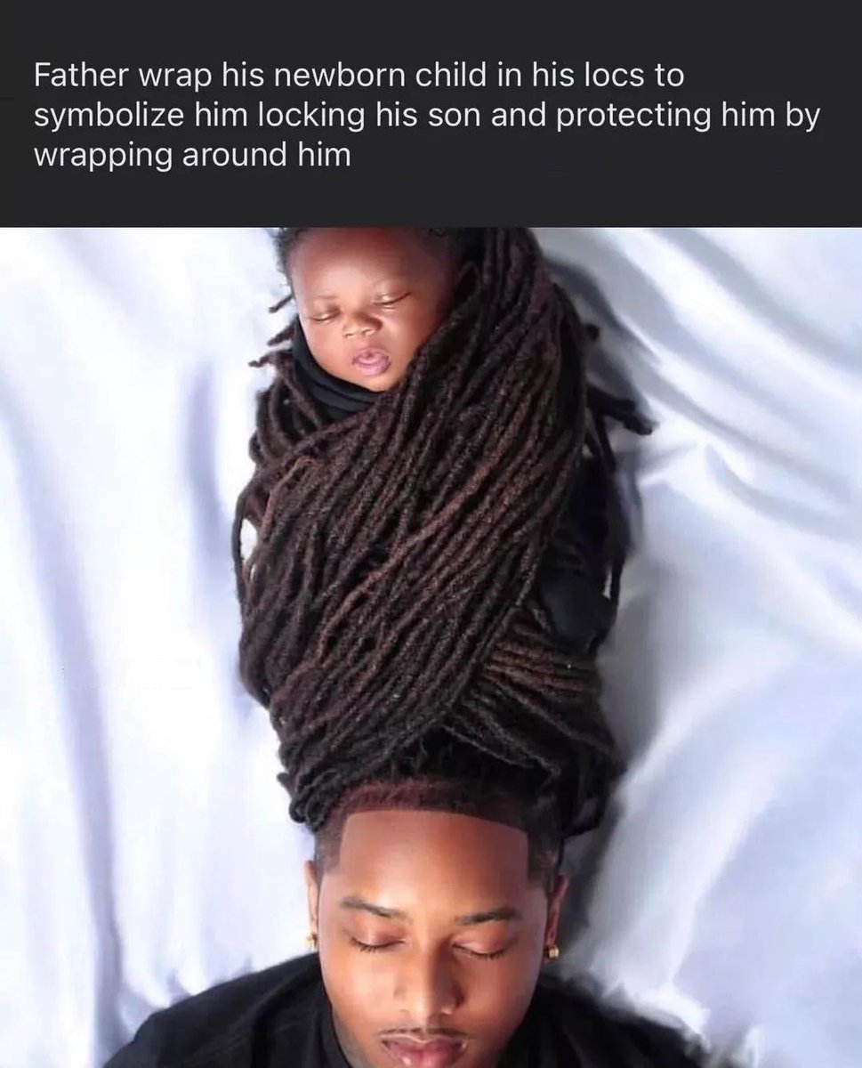 The symbolism in this photo is just beautiful.
That's right, Kings, wrap your sons up in your love & protection.  They are specifically an endangered group in this, cruel, racist, and God forsaken, society of America.
#BlackTwitter #BlackPeople #BlackYouths #BlackMen #BlackTeens