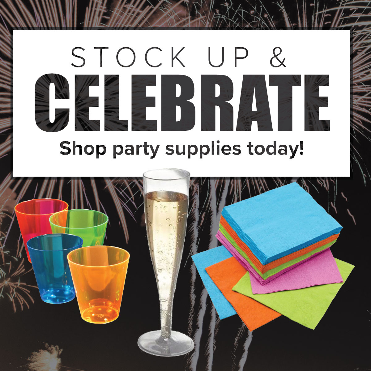 AceMart's tweet image. 🎉 Get ready for the ultimate holiday bash! 🥳 From stunning decorative plates to elegant champagne flutes, we have all your single-use party needs covered. 🍾🍽️ Shop now and make this season unforgettable: bit.ly/3RzIxhz 🎇
#HolidayPartySupplies #OneTimeUse