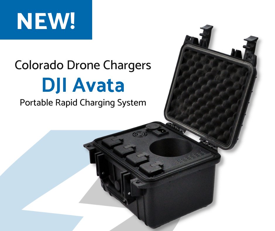 Our #DJI Avata Portable Rapid #Drone Charging System is here! 
buff.ly/3vaWFql