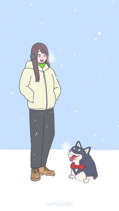 「earmuffs standing」 illustration images(Latest)