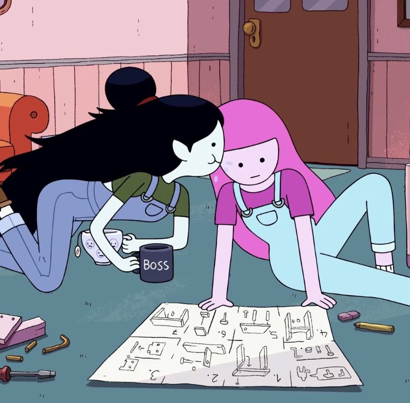 bubbline screencap mlp au redraw can u tell my brain is rotting