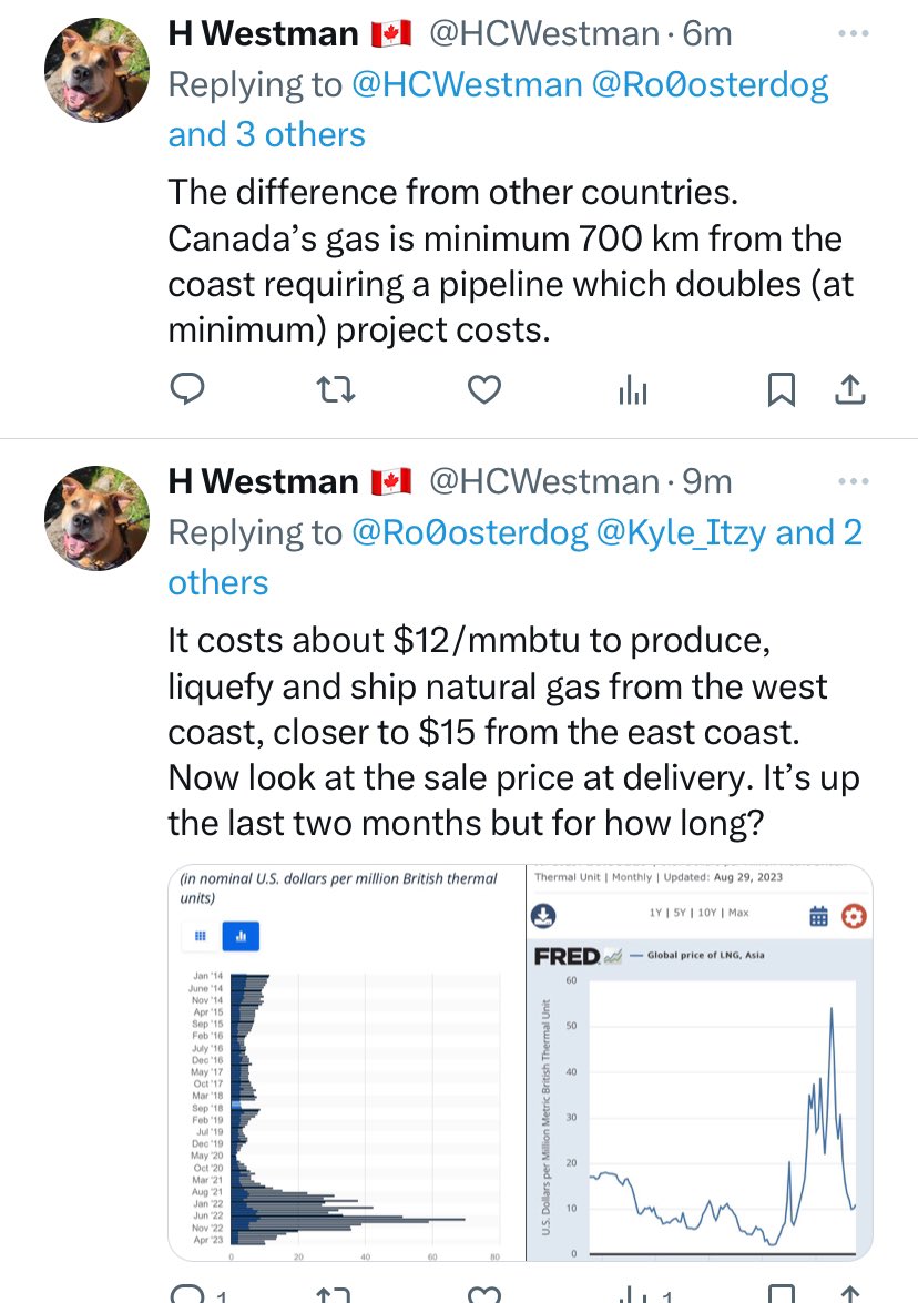 @YYCbikewinefood @intell59 @BrianJeanAB ⬇️. I don’t feel like re typing. Btw. Like you I’m engineer. 18 years in Canada’s LNG industry. Worked on the permitting and design of KLNG, LNGC, PNWLNG, BCLNG, CedarLNG, WLNG and WCCLNG.