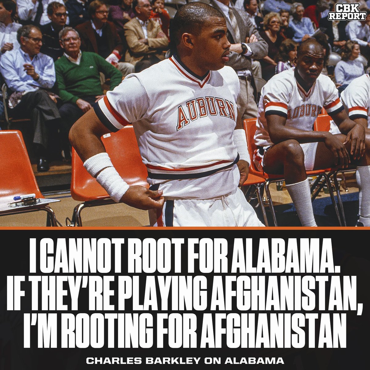 Charles Barkley says he has donated more money to his Auburn Tigers—legal  or not—than any athlete in the history of the school. (🎥 via @abc3340), image size:1200x1200
