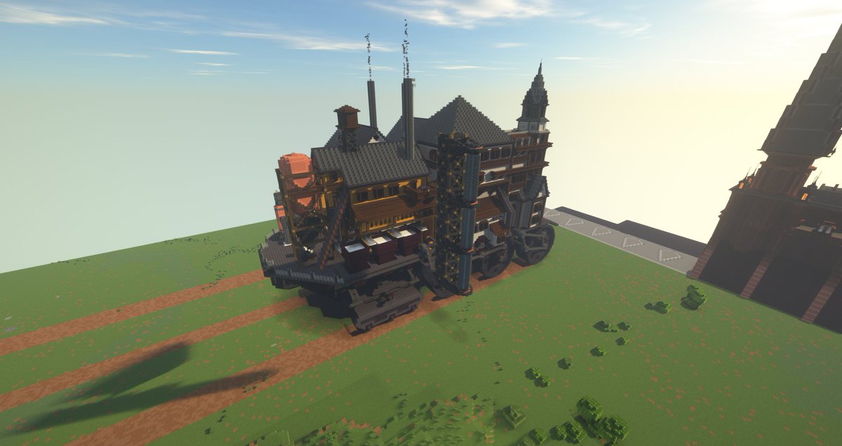digging_gone's tweet image. T-9 days and counting,
@AdieCraft Dec build comp. On schedule.  Onto the detailing of Salzhaken. #MortalEngines #Minecraft #steampunk #Minecraftbuilds