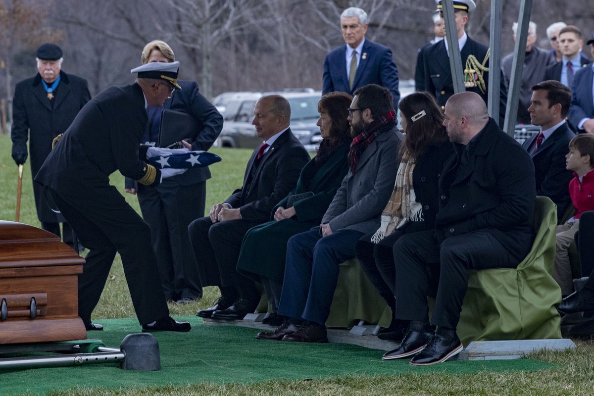 Distinguished World War II Veteran and Medal of Honor recipient Seaman 1st Class James Richard Ward was laid to rest with the solemnity befitting his heroism in a ceremony at Arlington National Cemetery, Dec. 21, 2023. Ward, from Springfield, Ohio, was accorded full military…