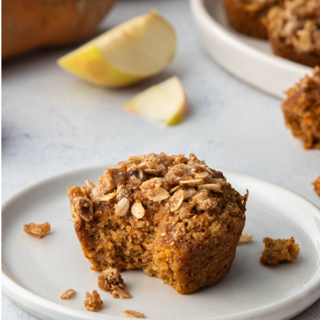 Our Gluten Free Sweetpotato Apple Crisp Muffins are filled with sweet goodness in every bite. 🍠

ncsweetpotatoes.com/recipe/gluten-…

#ncsweetpotatoes #sweetpotatoes #glutenfreesweetpotatapplecrispmuffins #recipe #cooking #celebrate #christmas #holidays