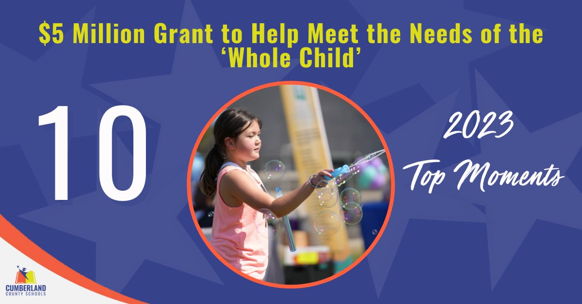 CCS' Top 10 Moments in 2023: CCS' Student Services department was awarded just over $5 million through the Mental Health Service Professional Demonstration Grant Program to implement the Alliance for Leading and Learning (ALL) Program.