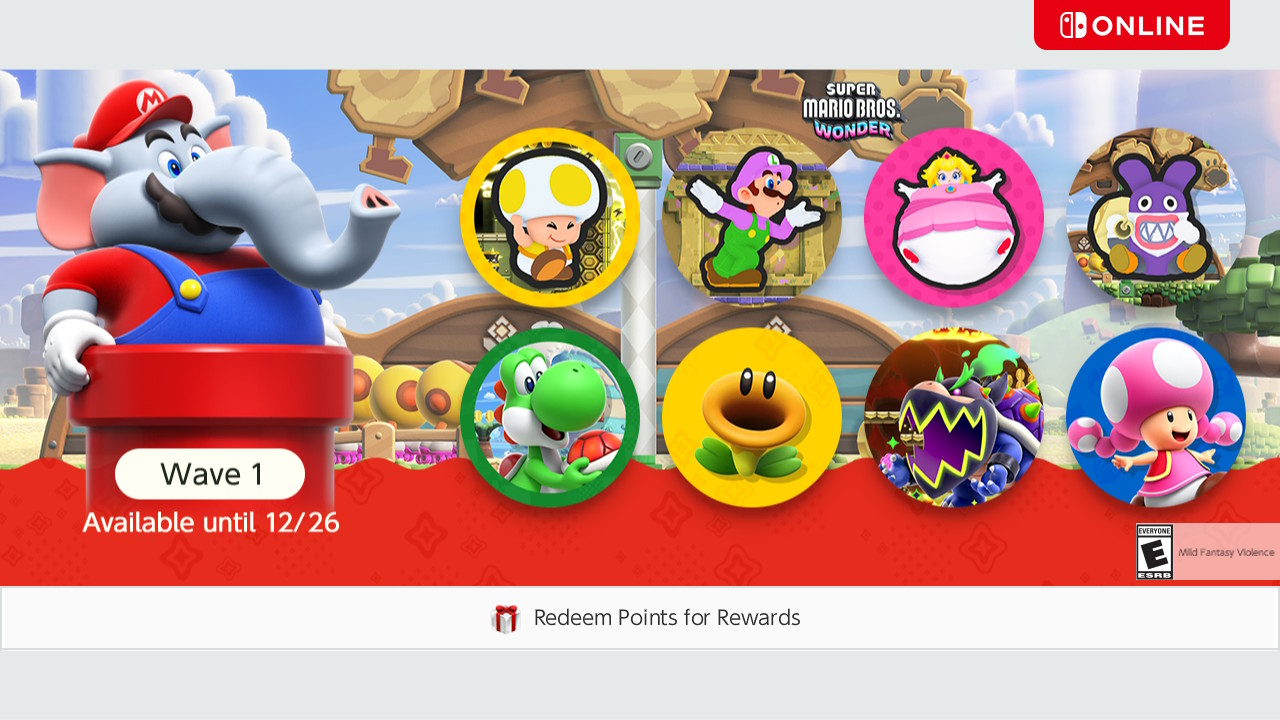 Nintendo Everything on X: Super Mario Bros. Wonder back as a featured game  on Nintendo Switch Online with icons    / X