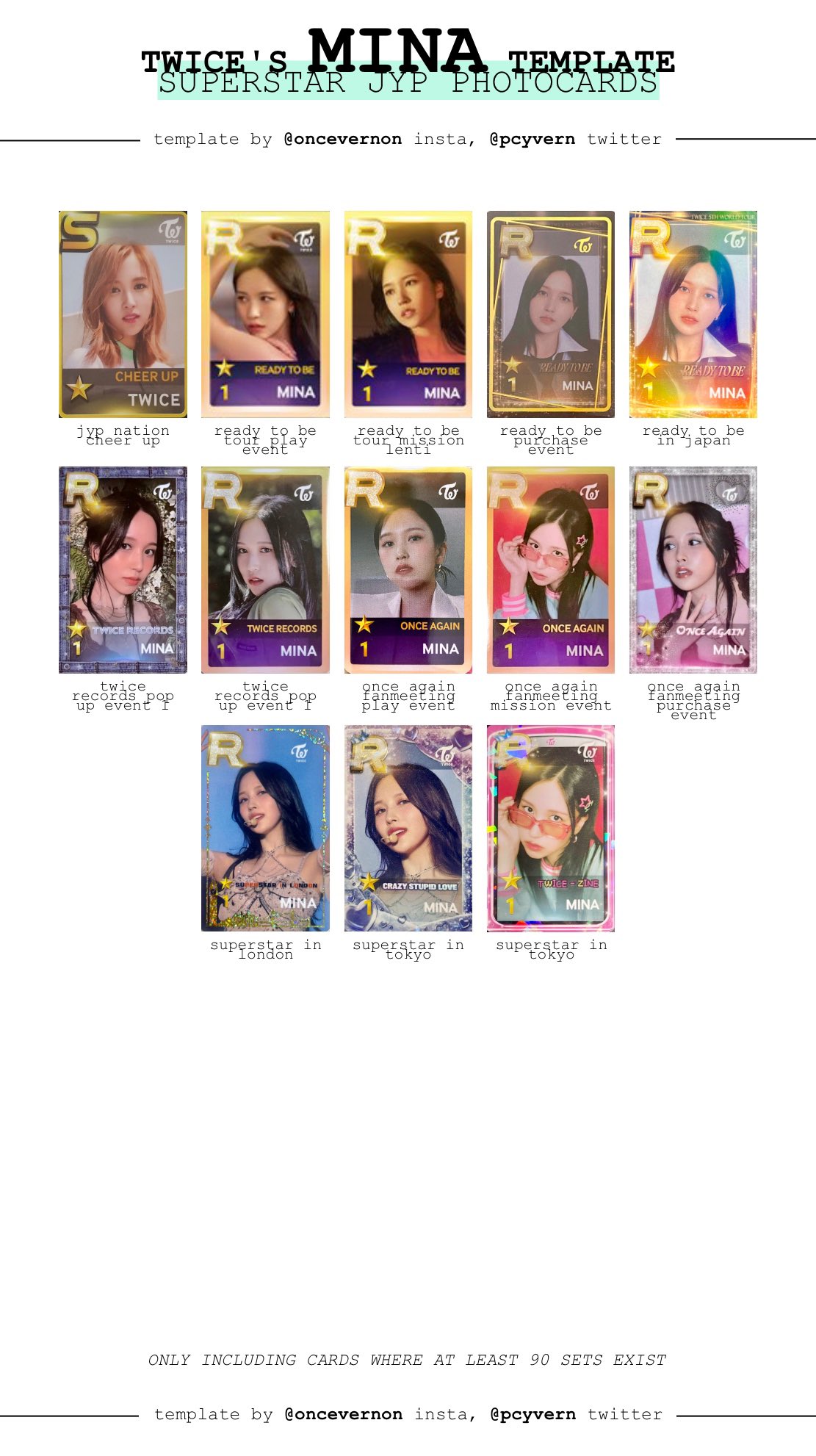 WTS] [USA] TWICE Records Gold SSJYP - Mina : r/kpopforsale