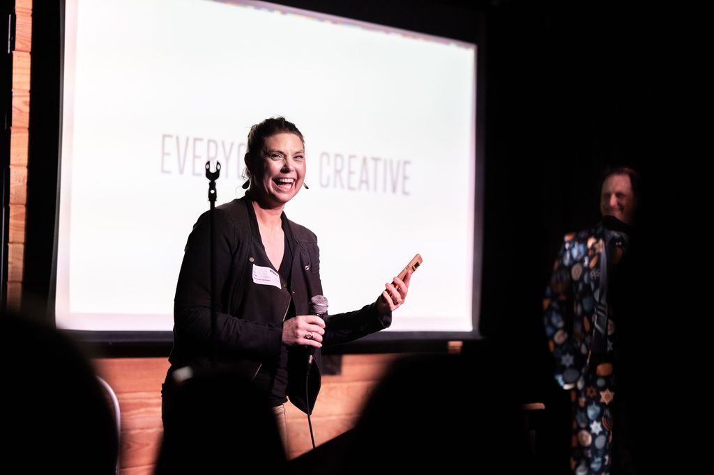 CM_Austin's tweet image. Our #CreativeMornings manifesto was read by Brie Stockwell @brie_stockwell at our December event. #EveryoneIsWelcome #EveryoneIsCreative #CMpain #CMATX