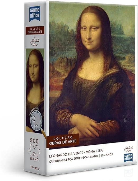 POR ESSE PREÇO ATÉ EU VOU LEVAR UM Quebra-Cabeça Monalisa Leonardo Da Vinci Por R$25,00 - Loja: Amazon Link: amzn.to/3RG62pA