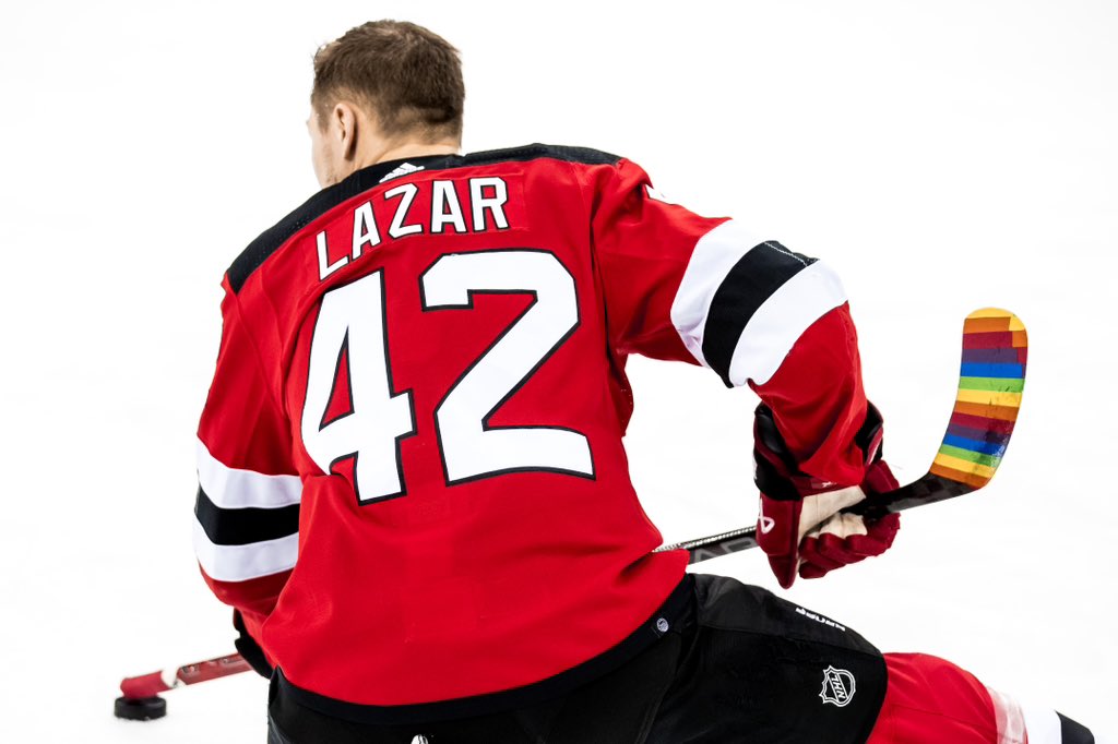 We love the look, Lazar. 

#NJDevils | #HockeyIsForEveryone