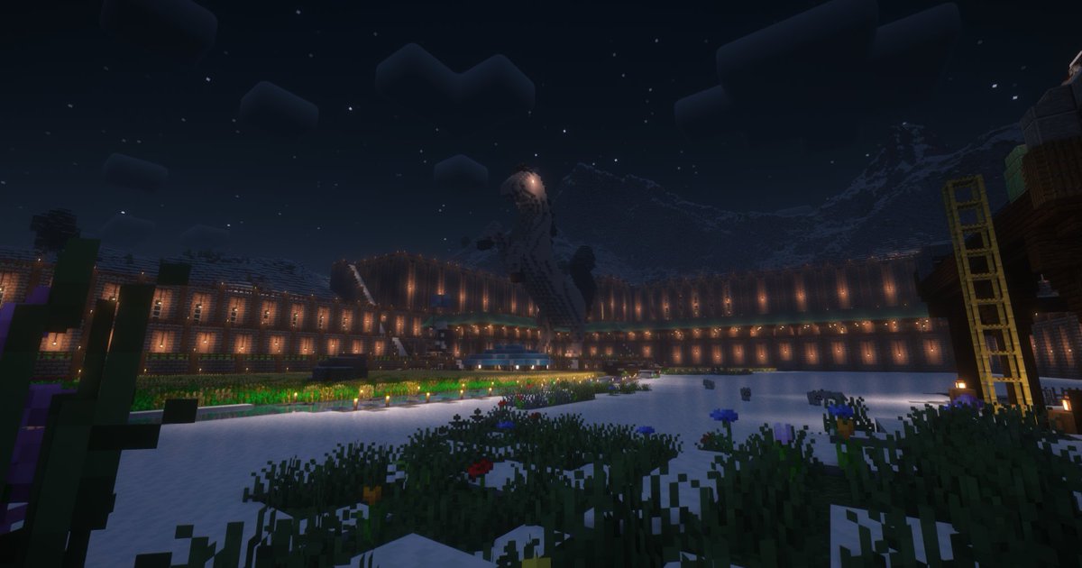 EmeraldHavenMC's tweet image. Some nice little build showcase of our spawn and the Khanate of Kaz'Dan capital. Take a look at the great builds not only our staff but our players have made. Proud of these people, keep up the great work!

#Minecraft #ShowcaseThursday #worldbuilding #videogames