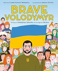 New #kidlit/#kidlitart #picturebook #biography of @ZelenskyyUa by @L_E_Marshall & @GOliyko. Published by @QuillTreeBooks and reviewed @JewishBook jewishbookcouncil.org/book/brave-vol… @JewishPub @Ukraine @MFA_Ukraine @KyivIndependent @AveryUdagawa