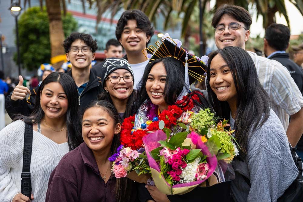 Congratulations to our Fall 2023 graduates from @sjsucoss as well as College of Humanities and the Arts! We're so excited about what you've accomplished and what's still to come! 💛 💙 #SJSU23 #SpartanLife