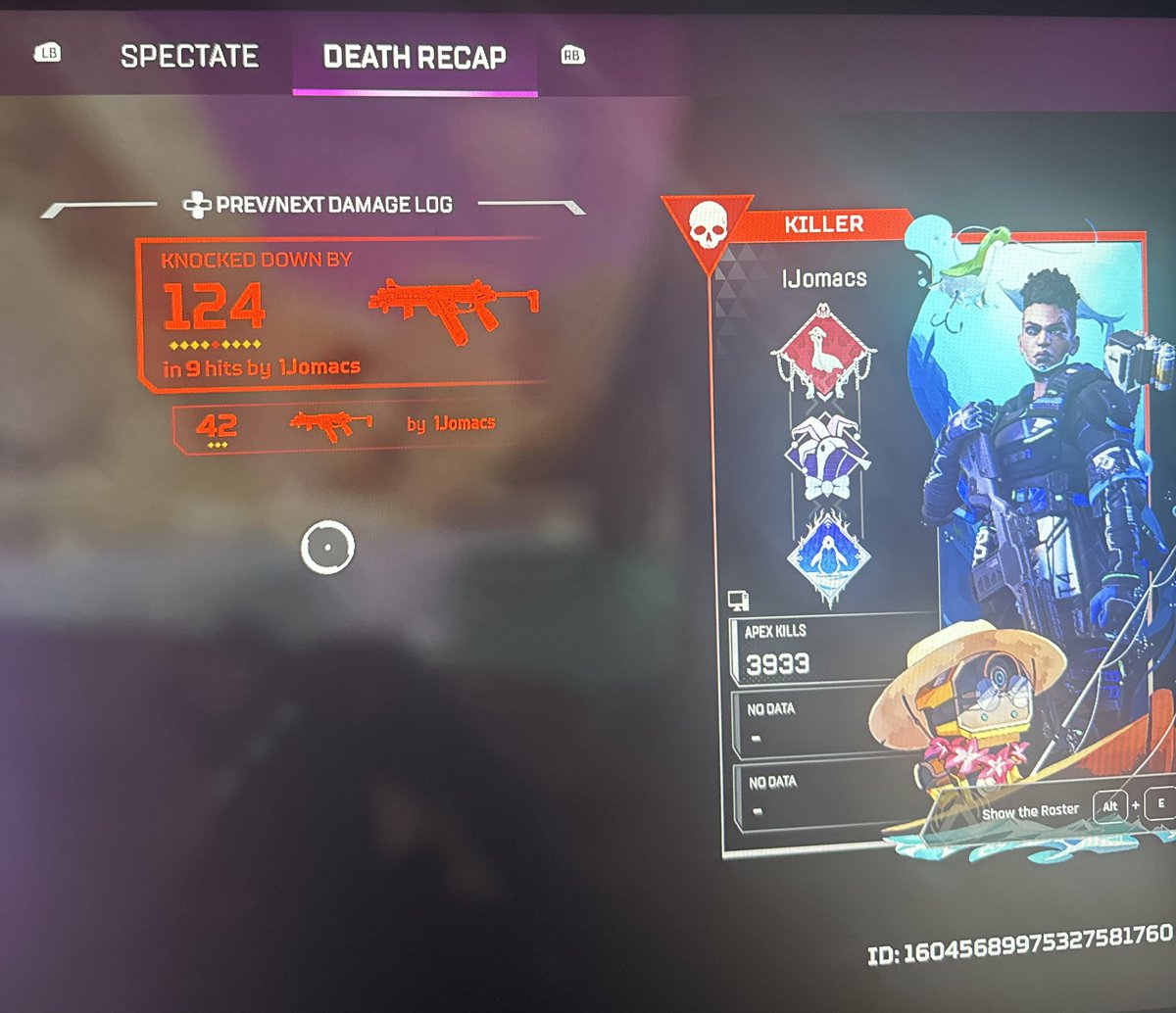Andrxw's tweet photo. The cheaters in this games are getting out of control. @PlayApex @RSPN_Hideouts https://t.co/Xygv78FZOk