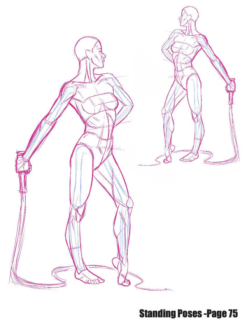 Recent Class session Figure Drawing - Female Figure (Would like your  suggestions!) - Line of Action