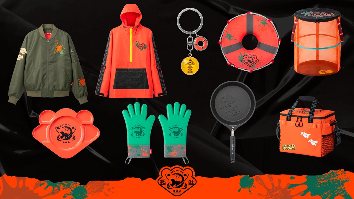 新商品]バイト生活のスタートに。「SALMON RUN Splatoon 3」シリーズの