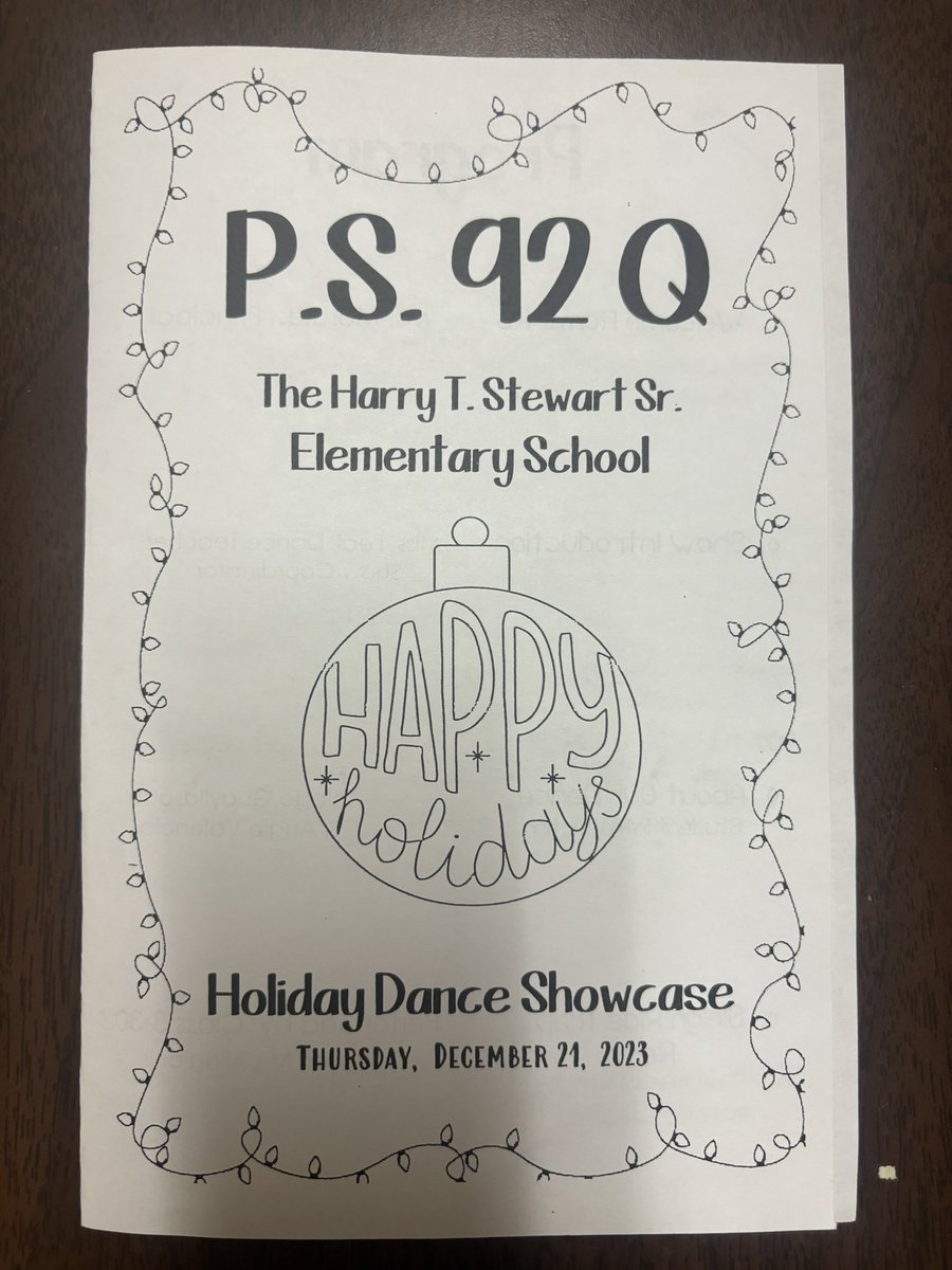 As part of our new dance program, our talented students performed beautiful dances at our very first Holiday Dance Showcase. We’re so proud! @nycdistrict30 @ArtsQueensNYC @D30_IASupt