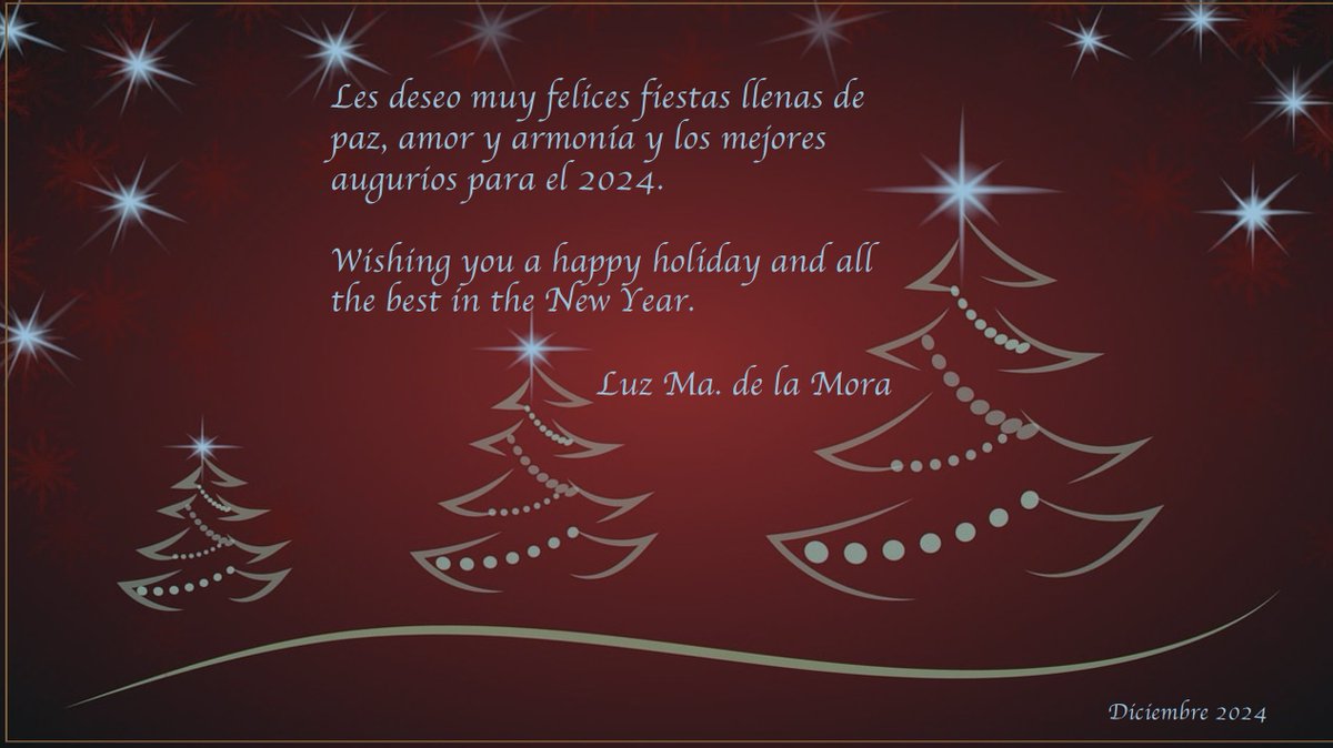 ¡Felices fiestas! 💫 Happy Holidays! 🎄