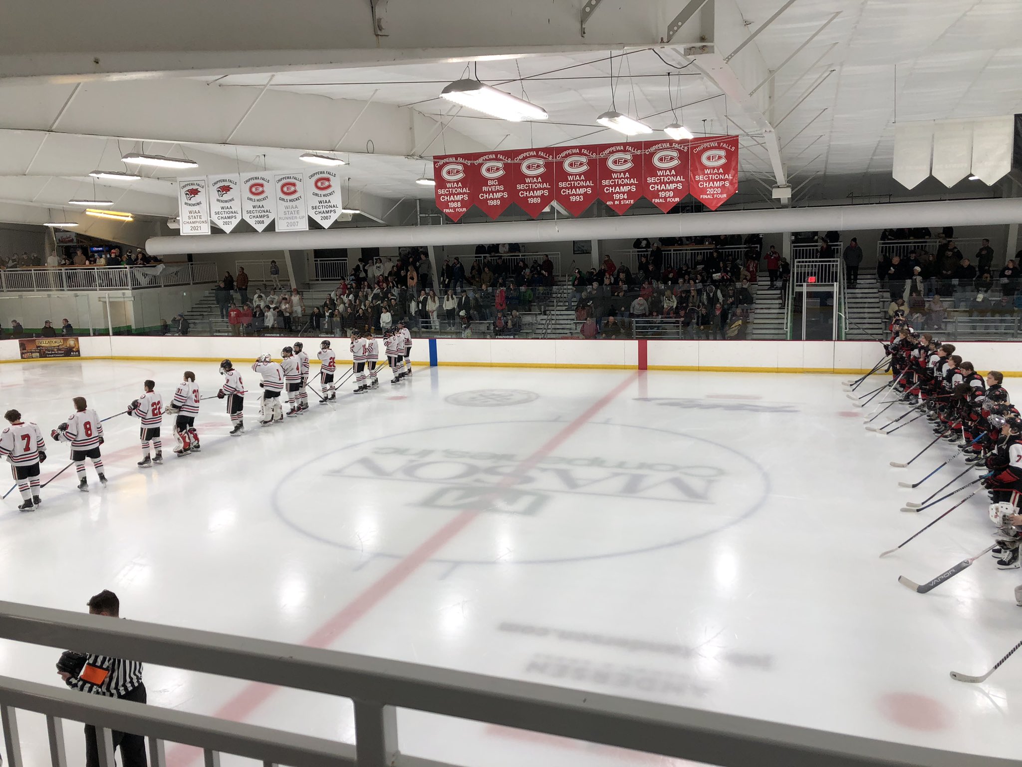 Brandon Berg على X: &ldquo;Tonight I&rsquo;m at Chippewa Area Ice Arena for a 