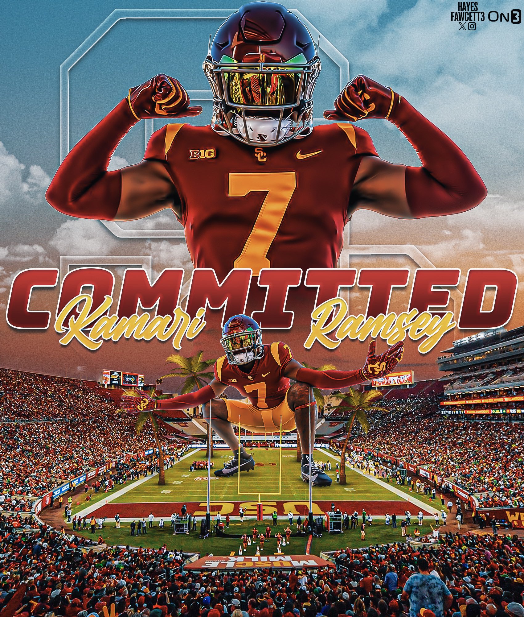 Kamari Ramsey Commits to the USC Trojans