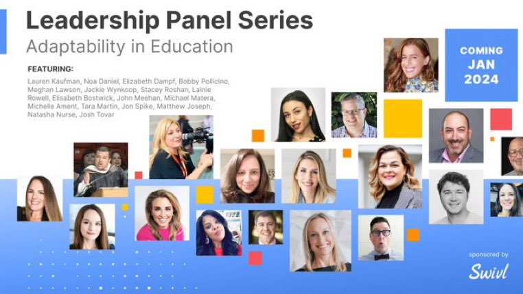 👏👏ANNOUNCEMENT👏👏 Introducing the new PD for leaders by leaders! Starting January 9th, join @Scandela9 & me as we host a series of panels featuring conversations around the commitment to adaptability in educational leadership in the age of #AI. Registration info soon! Stay…